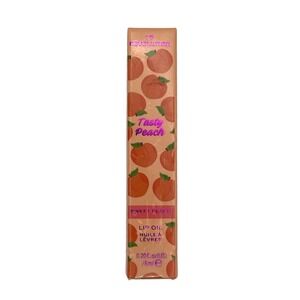 I Heart Revolution Tasty Peach Lip Oil Sweet Peach Softly Tinted 0.20oz New